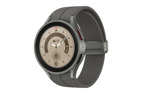 Samsung Galaxy Watch5 Pro 3,56 cm (1.4") OLED 45 mm Digital 450 x 450 pixel Berøringsskærm Titanium Wi-Fi GPS (satellit) - DANVIVO